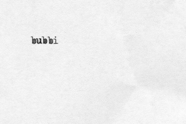 bubbi 