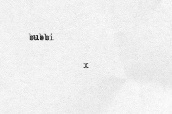 bubbi x