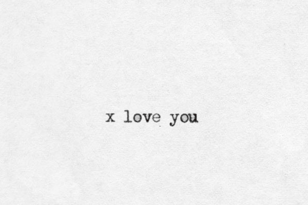 x love you