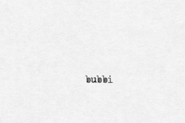 bubbi