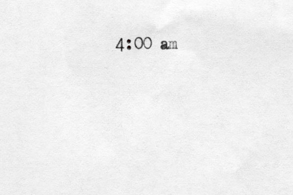 4:00 am