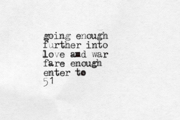 going enough further into love amd war fare enough enter to 51