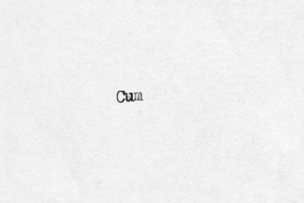 Cum