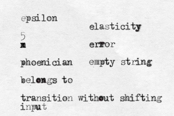 epsilon 5 m x phoenician belongs to transition without shifting input elasticity error empty string 