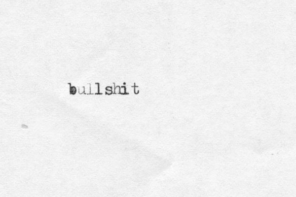 bullshit