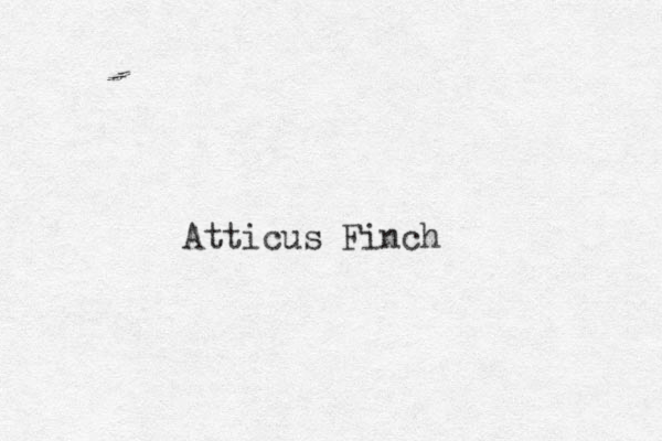 Atticus Finch