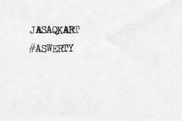 JASAQKART #ASWERTY