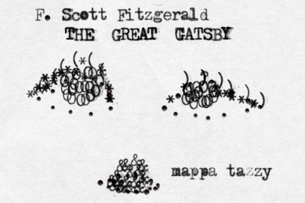 . . . . . . . . . . . . . . . . . . . . . . O O O O O O O O O O O O O O O O O O O O O O O O O O O O O O O O O O ) ? ) ) ) ) ) ) ) ) ( ( ( ( ( ( & * * * * * * * * * * * * * * * * * * * * * * * * * * * * * * * , , , , , , , . . . .. . . . . & &&& & & & & &&& & & & & & & & THE GREAT GATSBY T T THE GREAT G GATSBY F. Scott Fitzgerald mappa tazzy 