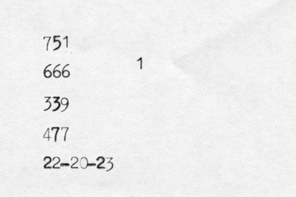 751 666 339 477 22-20-23 1 