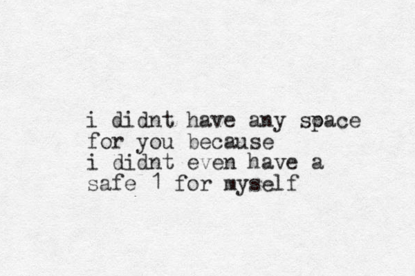 i didnt have any soace p for you because i didnt even have a safe 1 for myself