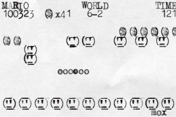 MARIO WORLD TIME 100323 ()x41 6-2 121 ()()()()()( _ _ _ _ _ (_)(_) (_) (_) (_) _ ()() (_) (_) (_)(_)(_)(_)(_)(_)(_)(_)(_)(_)(_) oooooo $ $ $ $ $ $ $ $ $ _ _ _ _ _ _ _ _ _ _ _ ' ' ' ' ' ' ' ' ' ' ' ' ' ' ' ' ' ' ' ' ' ' ' ' ' ' ' ' ' ' ' ' ' ' ' ' - - - - - - - - - - - - - - - - - - - mox 