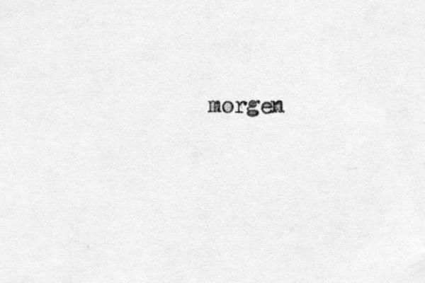morgen