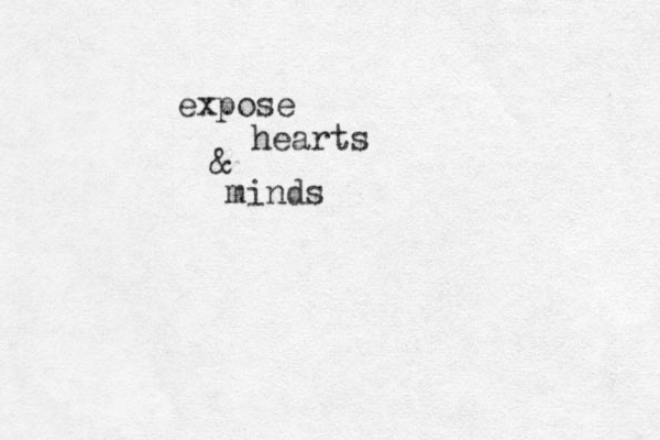 expose hearts & minds