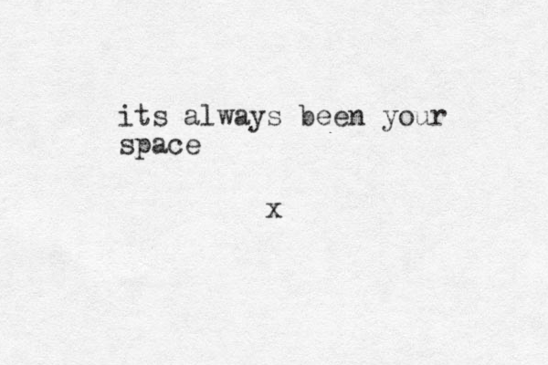 its always been your space x