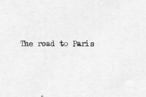 The road to Paris