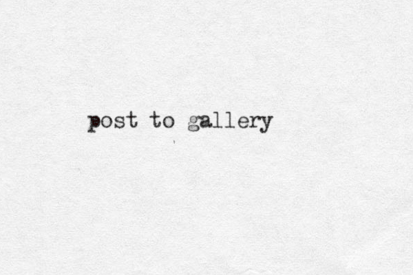 post to gallery