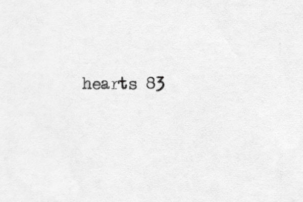hearts 83