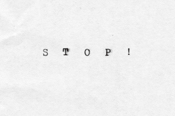 S T O P ! 