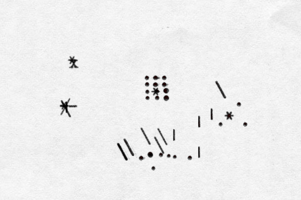 * x * ::: ::: . * ...\|.......|||\\\\\\* \ / | -- 