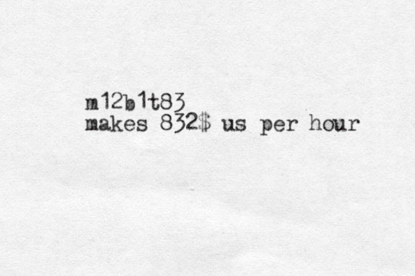m12b1t83 makes 832$ us per hour 