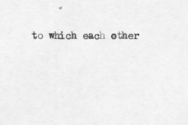 to which each other