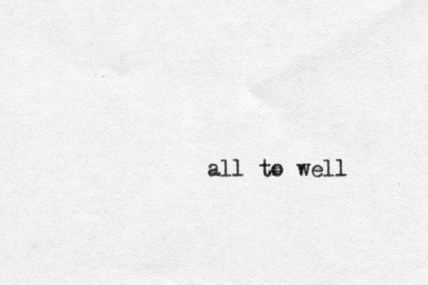 all to well 