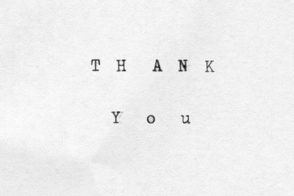 T H A N K Y o u