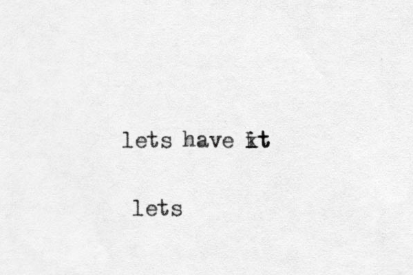 lets have kt it i lets