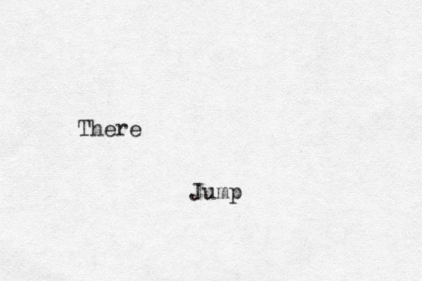 There Jump