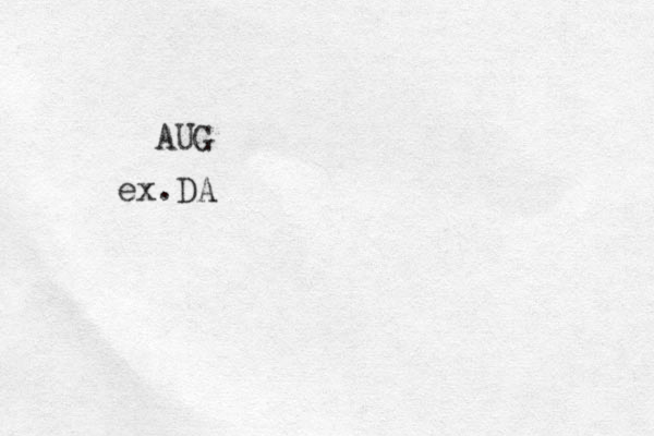 AUG ex.DA