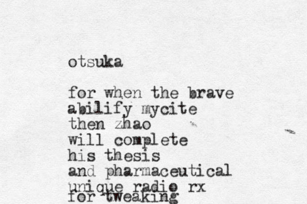otsuka for when the brave abilify mycite then zhao will complete his thesis and pharmaceutical unique radio rx for tweaking