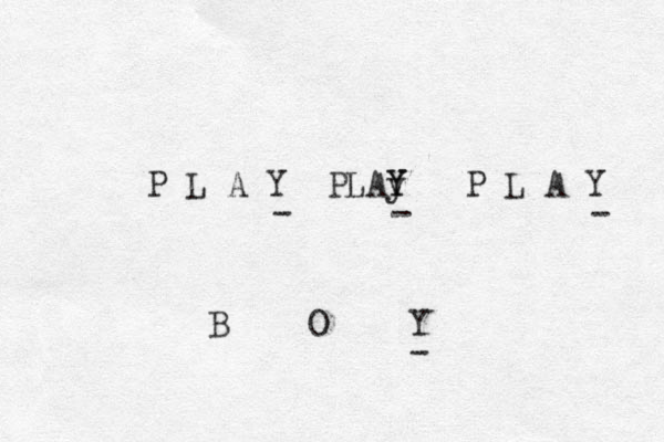 P L A Y PLAy Y Y P L A Y B O Y - - - - 