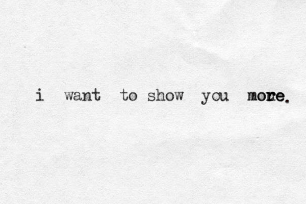 i want to show you mou r r more e e . 