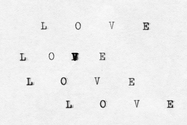L O B E L O V E L O V E V V V V V V L O V E 