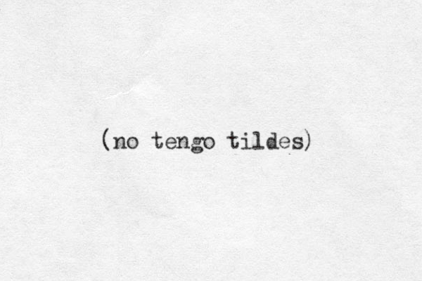 (no tengo tildes) 