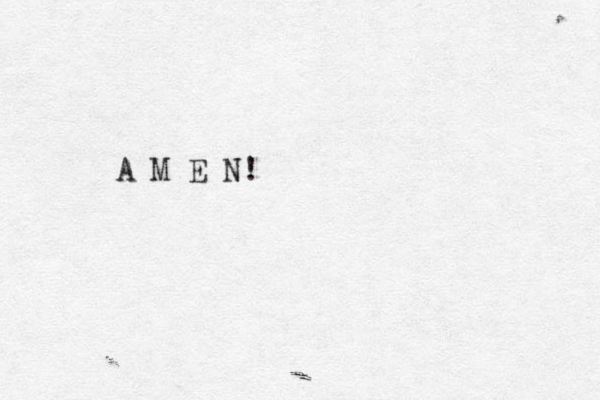 A M E N! 
