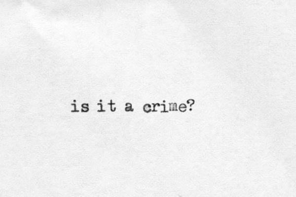 is it a crime?