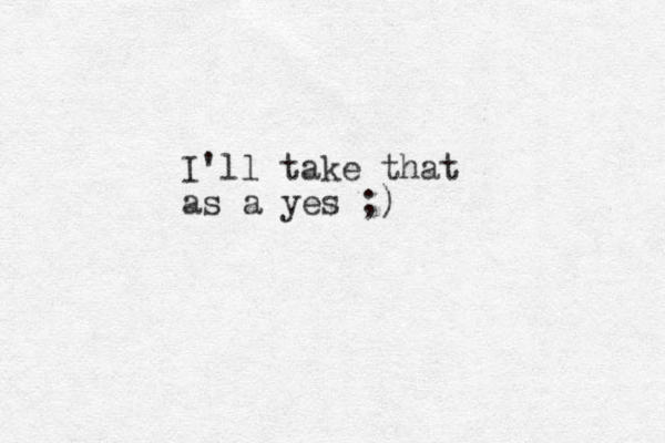 I'll take that as a yes ;)