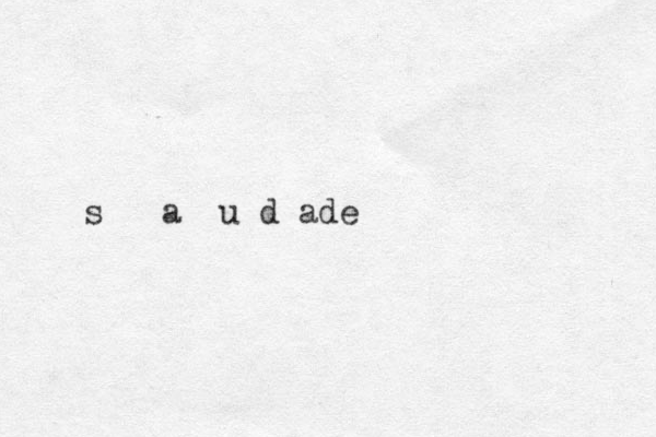 s a u d ade