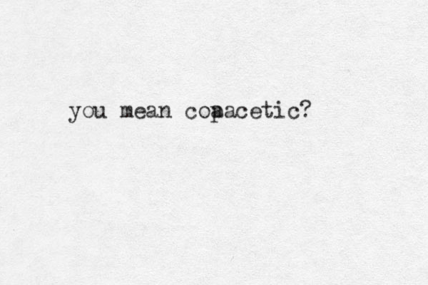 you mean coa pacetic? 