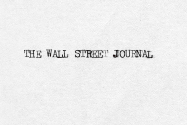 THE WALL STREET JOURNAL 