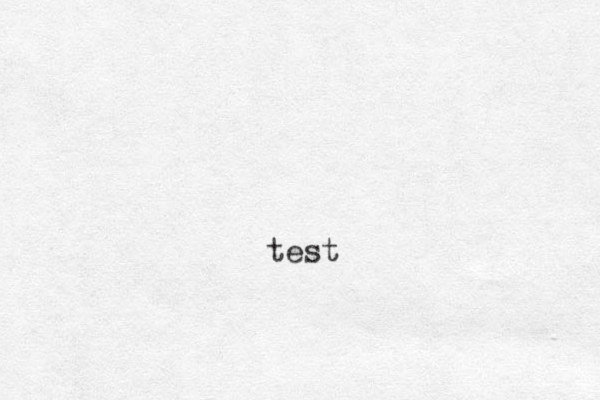 test