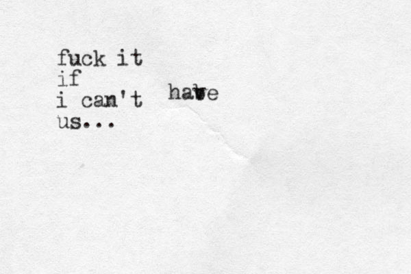 fuck it if i can't us... habe v 