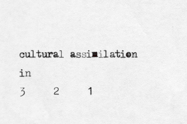 cultural assimilation in 3 2 1