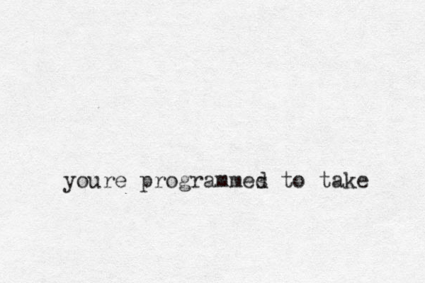 youre programmes d to take 