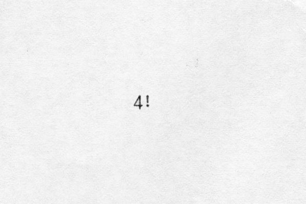 4!