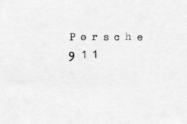 P o r s c h e 9 1 1 