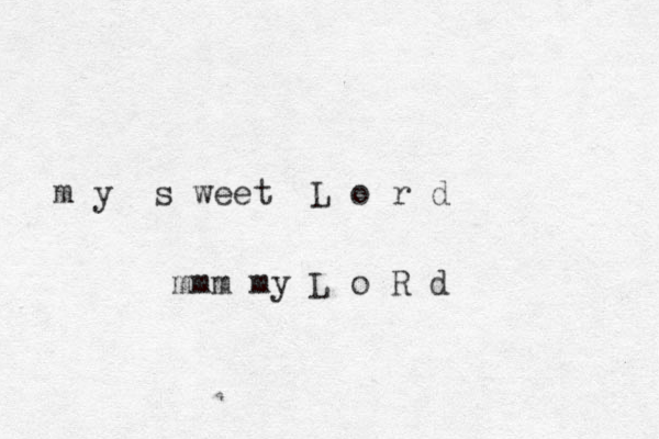 m y s we t e L o r d mmm my L o R d