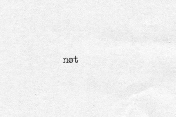 not