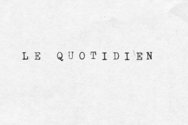 L E Q U O T I D I E N